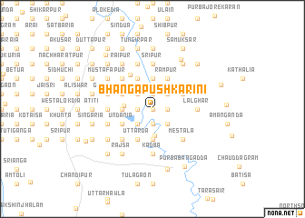 map of Bhānga Pushkarini