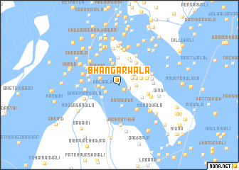 map of Bhangarwāla