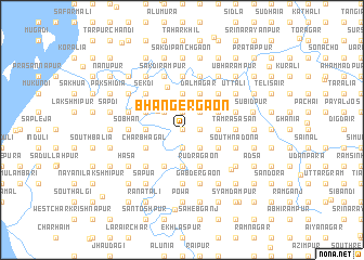 map of Bhangergaon