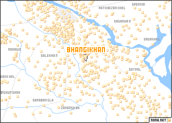 map of Bhangi Khān