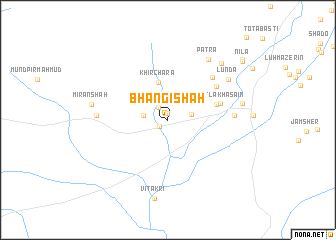 map of Bhangi Shāh