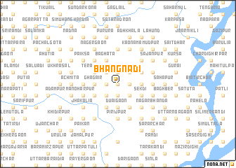map of Bhāngnadi