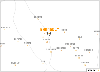 map of Bhangoly