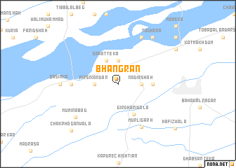 map of Bhangrān