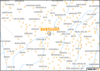 map of Bhangwān