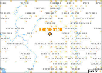 map of Bhāni Kātra