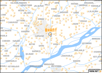 map of Bhānt