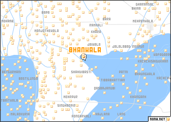 map of Bhānwāla