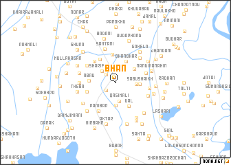 map of Bhān