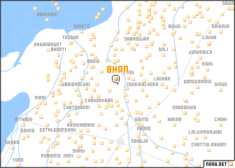 map of Bhān