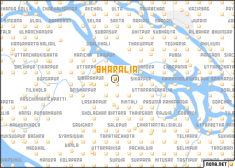 map of Bhārālia