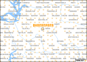 map of Bharanpāra