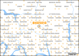 map of Bhārāria