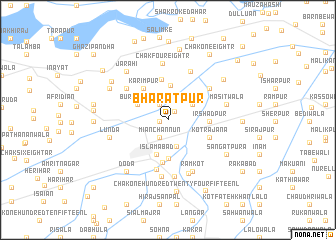 map of Bharatpur