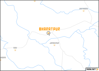 map of Bharatpur