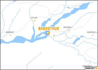 map of Bharatpur