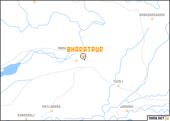 map of Bharatpur