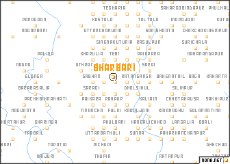 map of Bharbāri