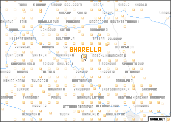 map of Bhārella