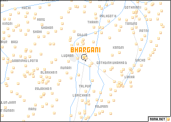 map of Bhargani