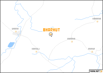 map of Bharhut