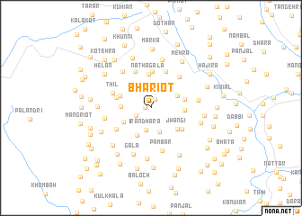 map of Bhariot