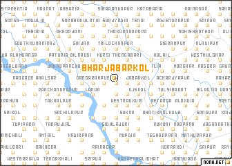 map of Bhar Jābarkol