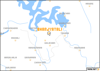 map of Bharjyatali