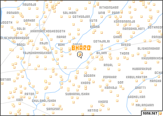 map of Bharo