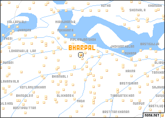 map of Bharpāl