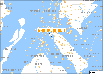 map of Bharpurwāla