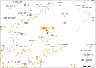 map of Bharthi