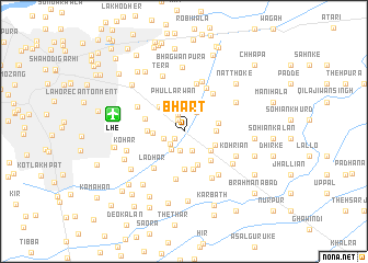 map of Bhart