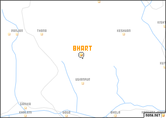 map of Bhart