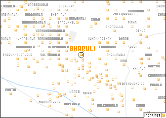 map of Bharuli