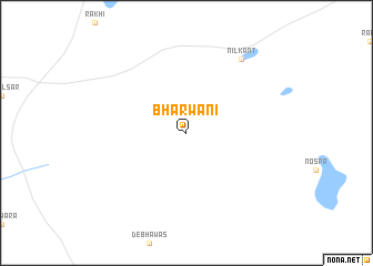 map of Bharwāni