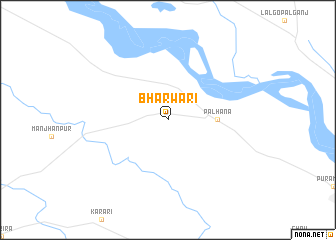 map of Bharwāri