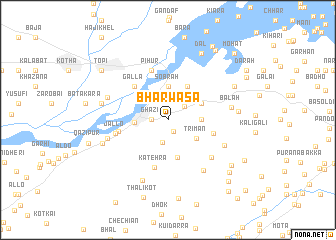 map of Bharwāsa