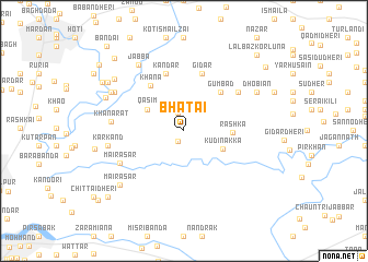 map of Bhatai