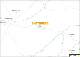 map of Bhātāpāra