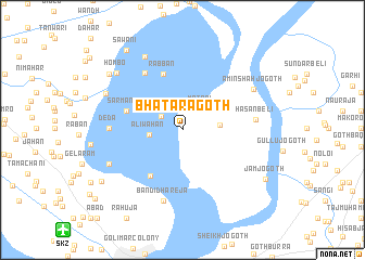 map of Bhatara Goth