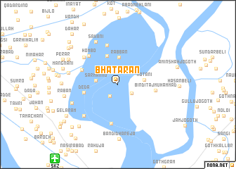 map of Bhatāran