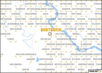 map of Bhātbāria