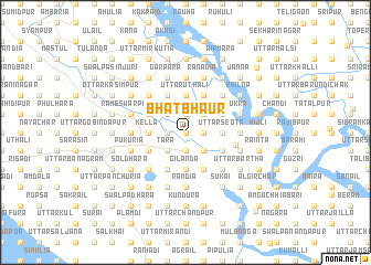 map of Bhātbhāur