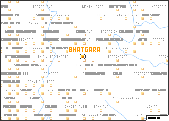 map of Bhātgara