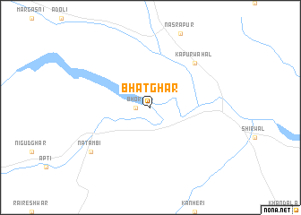 map of Bhātghar