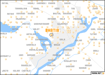 map of Bhatia