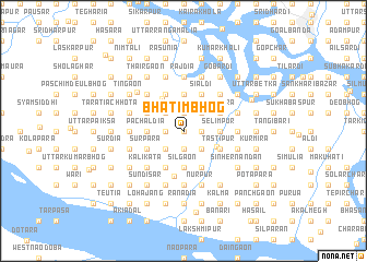 map of Bhātimbhog