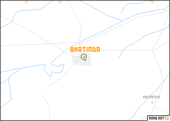 map of Bhatinda