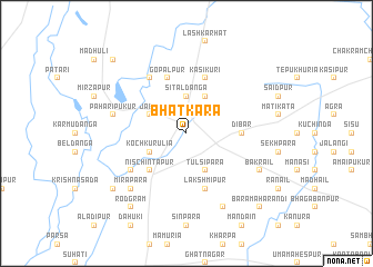map of Bhātkāra